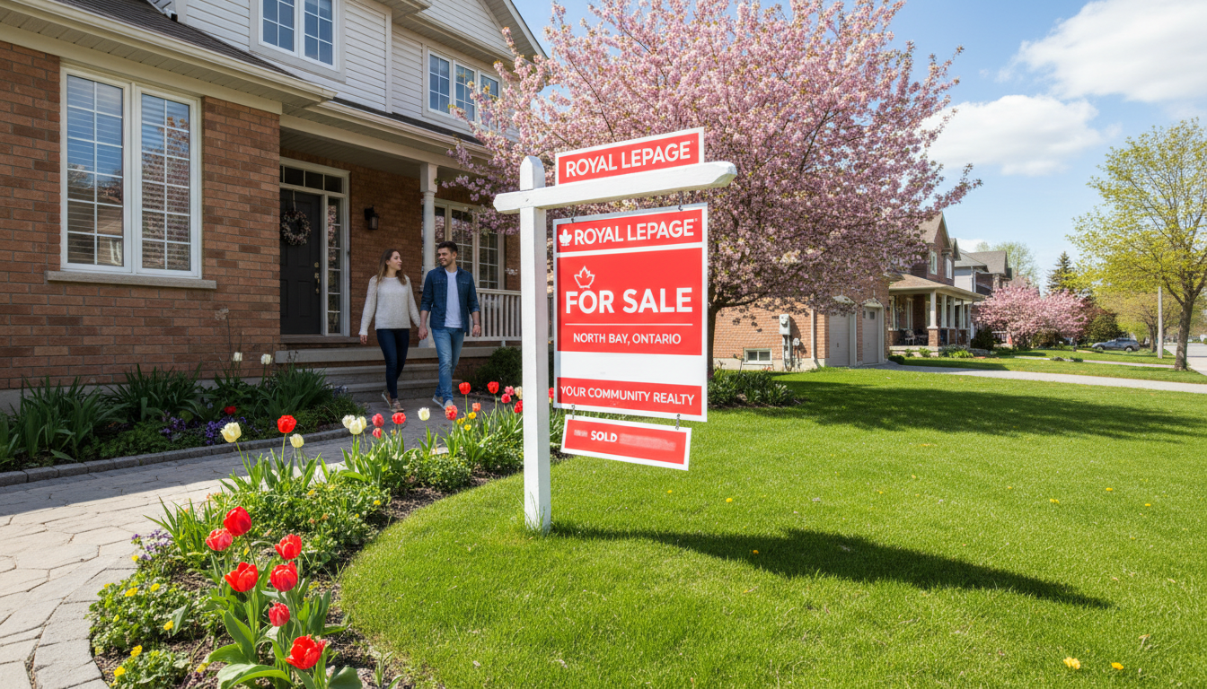 Home for sale in North Bay with inspection checklist